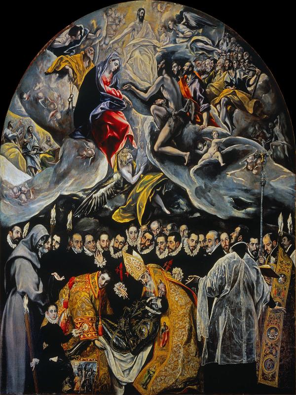 El entierro del señor de orgaz (El Geco)