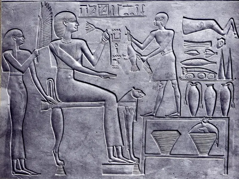 hueco relieve egipcio